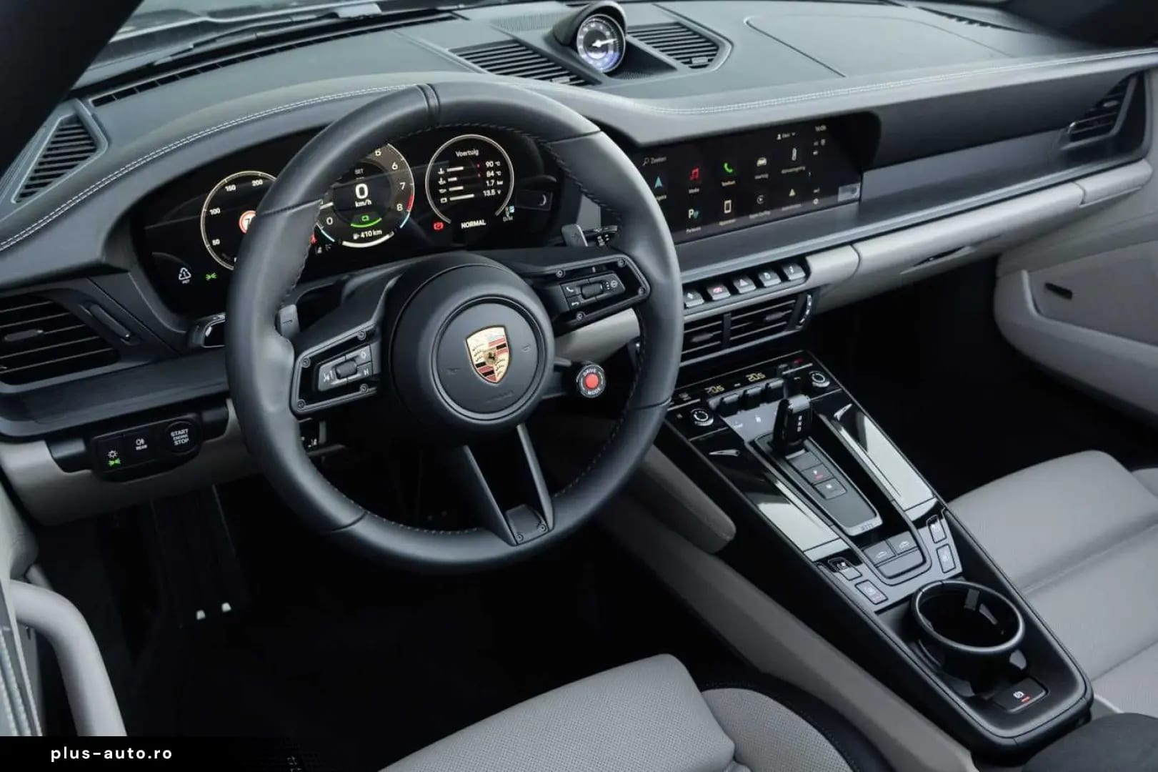 Porsche 992 Targa 4 GTS 18Way SportDesign Leather Chalk — fotografia 13